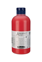 Schmincke Akademie Acrylic Paint 500 ml 335 Cadmium Red Hue