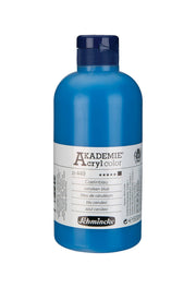 Schmincke Akademie Acrylic Paint 500 ml 449 Cerulean Blue
