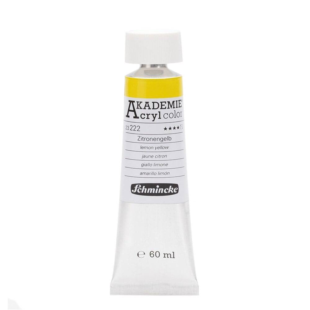 Schmincke Akademie Akrilik Boya 60 ml 222 Lemon Yellow
