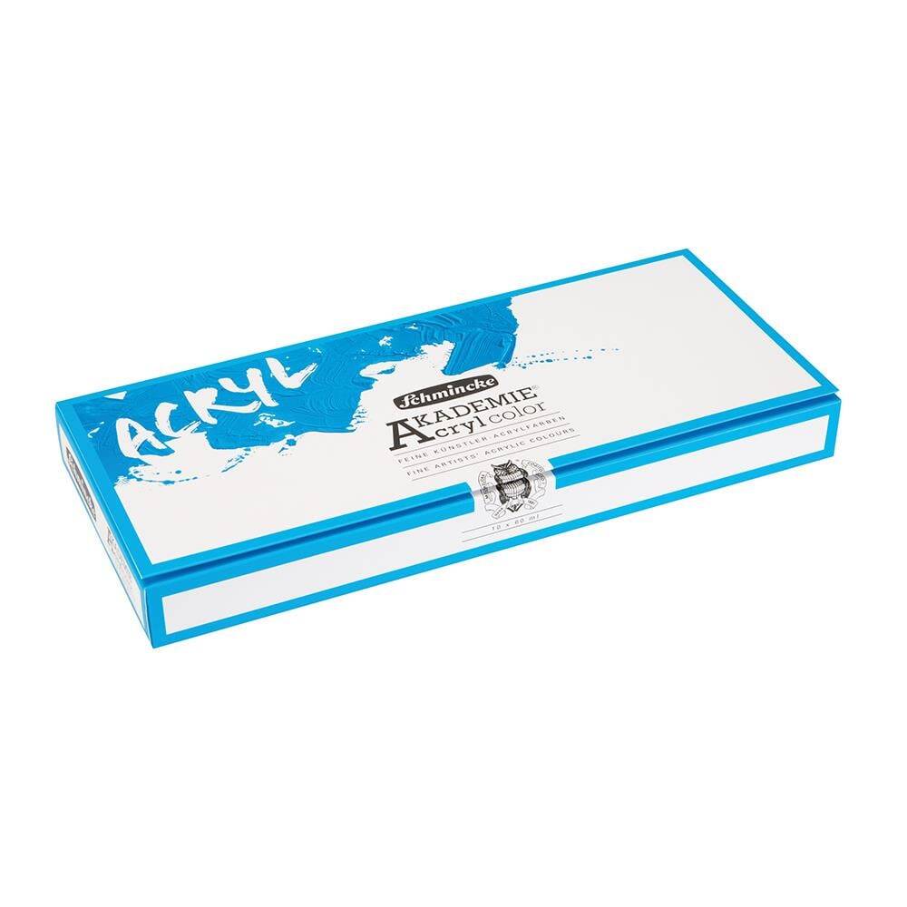 Schmincke Akademie Acrylic Paint Set 10 x 60 ml