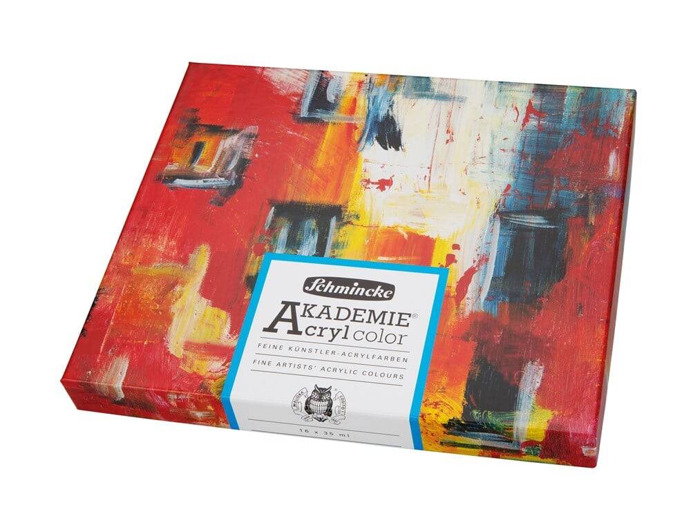 Schmincke Akademie Acrylic Paint Set 16 x 35 ml