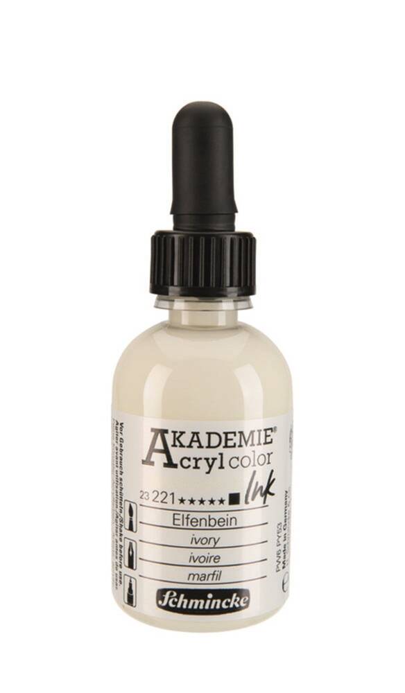 Schmincke Akademie Akrilik Mürekkep 50 ml 221 Ivory