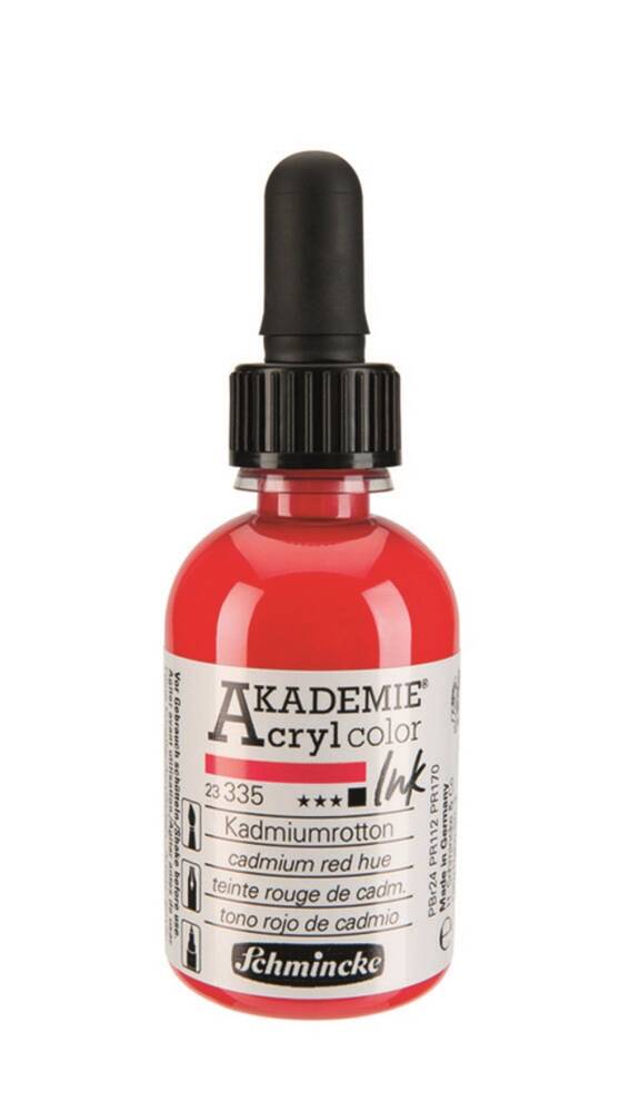 Schmincke Akademie Akrilik Mürekkep 50 ml 335 Cadmium Red Hue