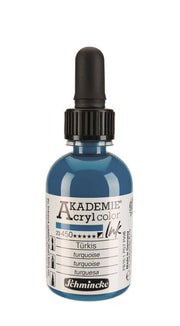 Schmincke Akademie Akrilik Mürekkep 50 ml 450 Turquoise
