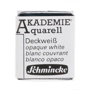 Schmincke Akademie Aquarell Half Pan Watercolor 111 Opaque White