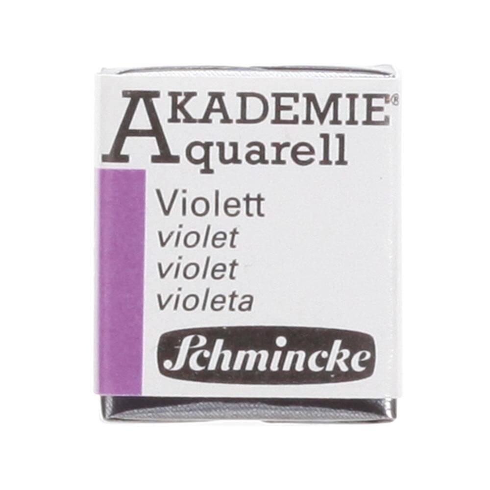 Schmincke Akademie Aquarell Half Pan Watercolor 440 Violet
