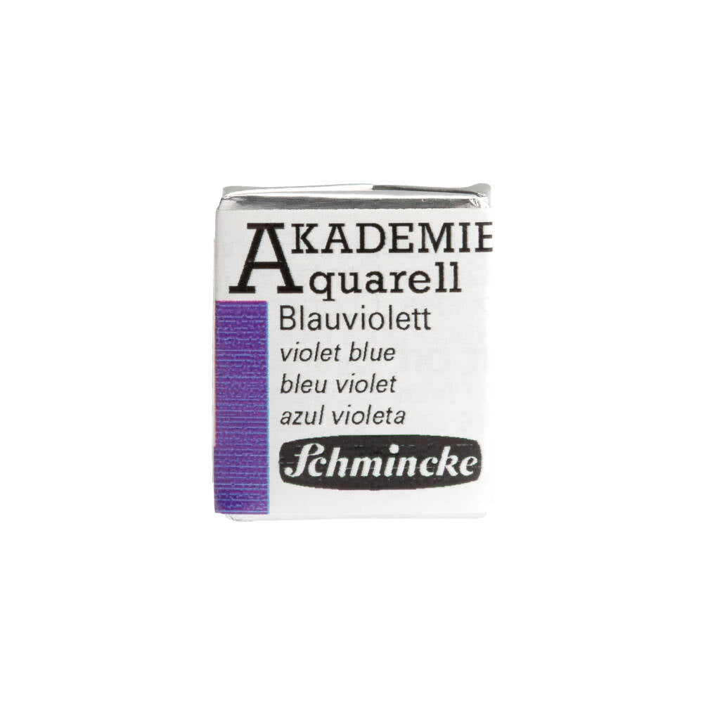 Schmincke Akademie Aquarell Yarım Tablet Sulu Boya 441 Blue Violet