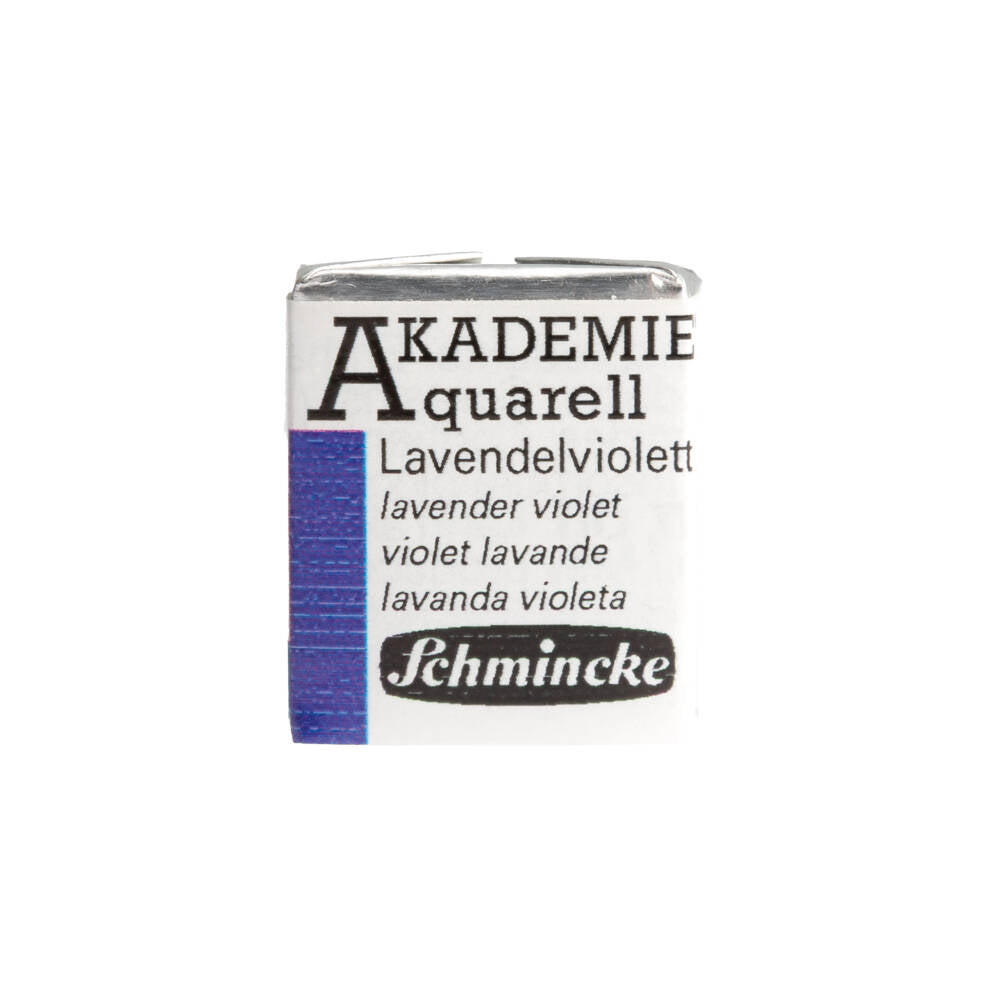 Schmincke Akademie Aquarell Yarım Tablet Sulu Boya 449 Lavender Violet
