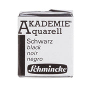 Schmincke Akademie Aquarell Half Pan Watercolor 782 Black