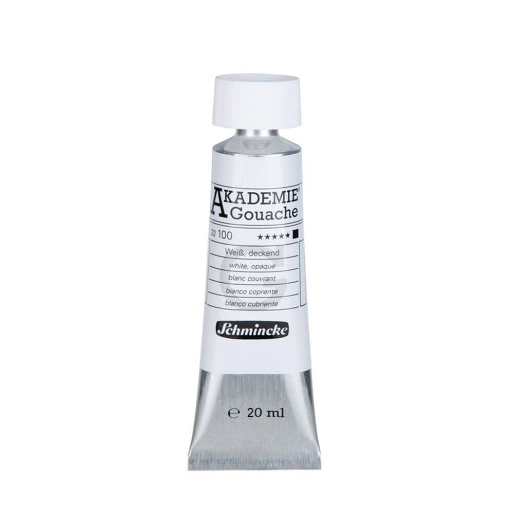 Schmincke Akademie Gouache 20 ml 100 White Opaque