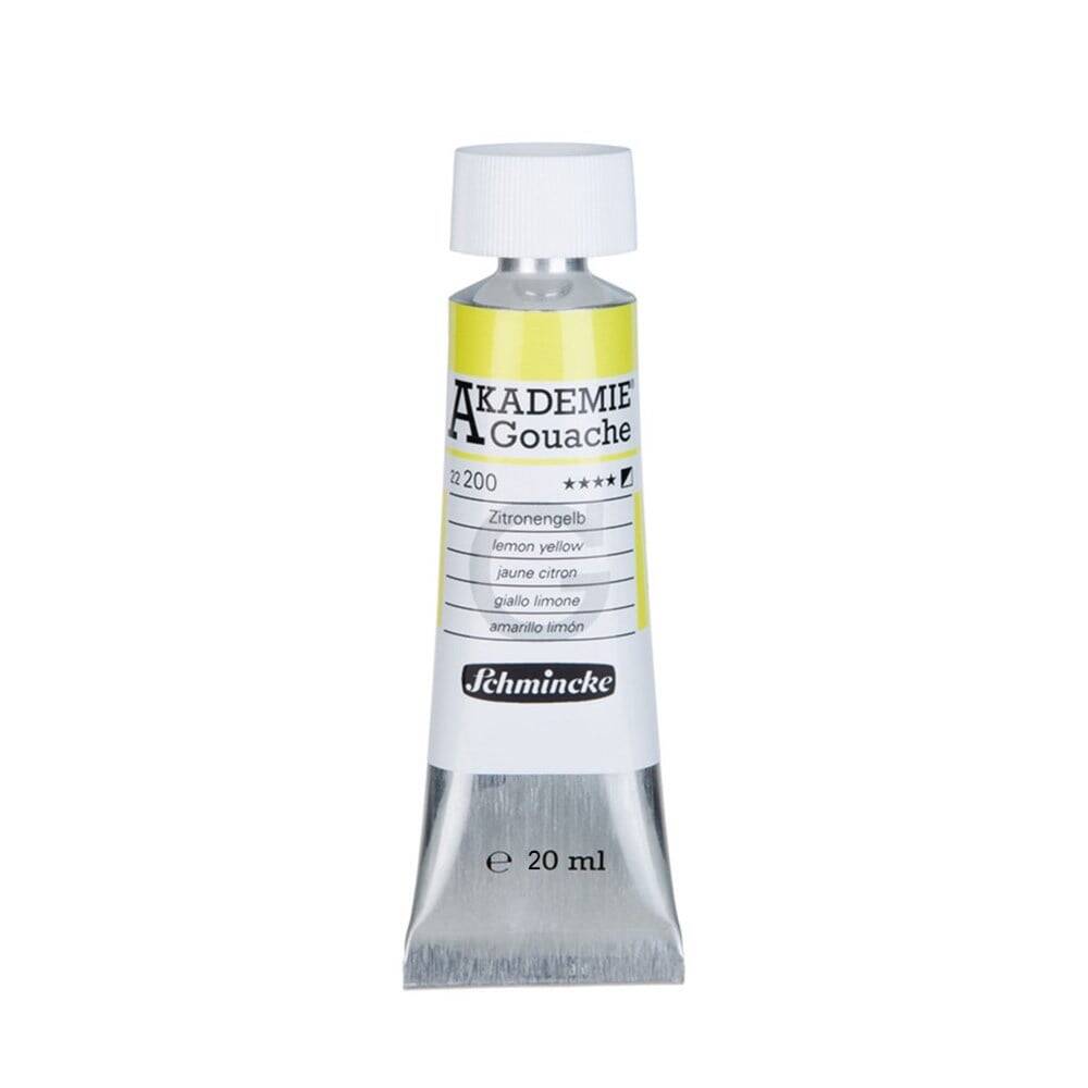 Schmincke Akademie Gouache 20 ml 200 Lemon Yellow