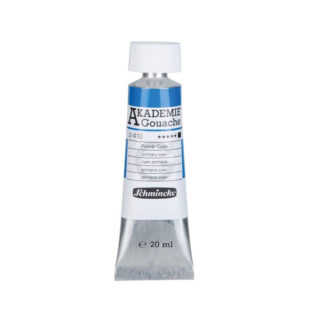 Schmincke Akademie Gouache 20 ml 410 Primary Cyan