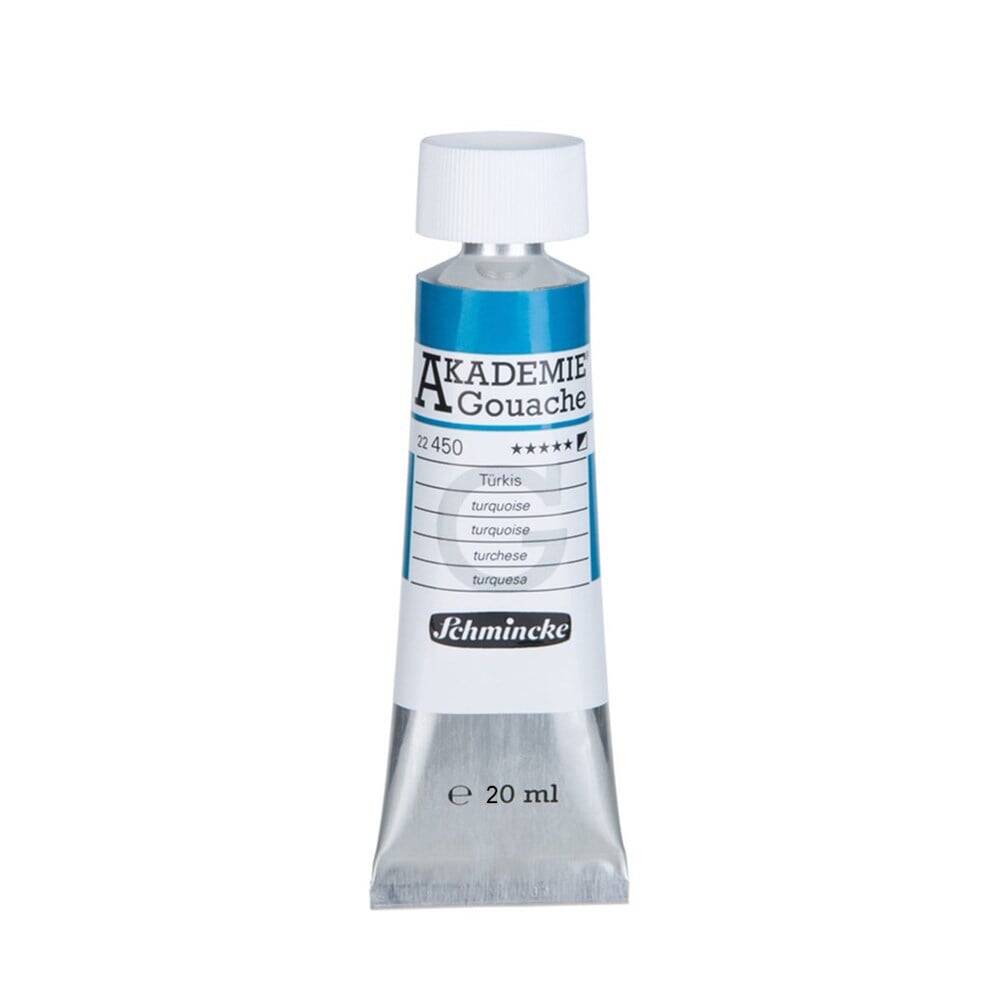 Schmincke Akademie Guaj Boya 20 ml 450 Turquoise