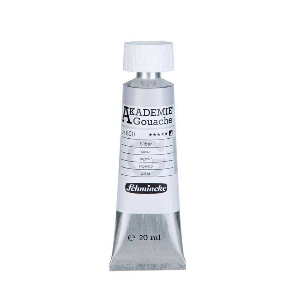 Schmincke Akademie Gouache 20 ml 800 Silver
