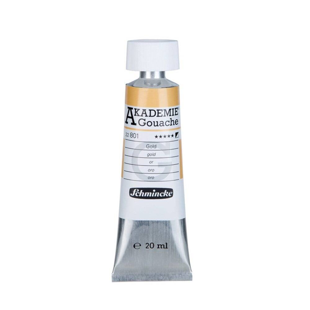 Schmincke Akademie Gouache Paint 20 ml 801 Gold