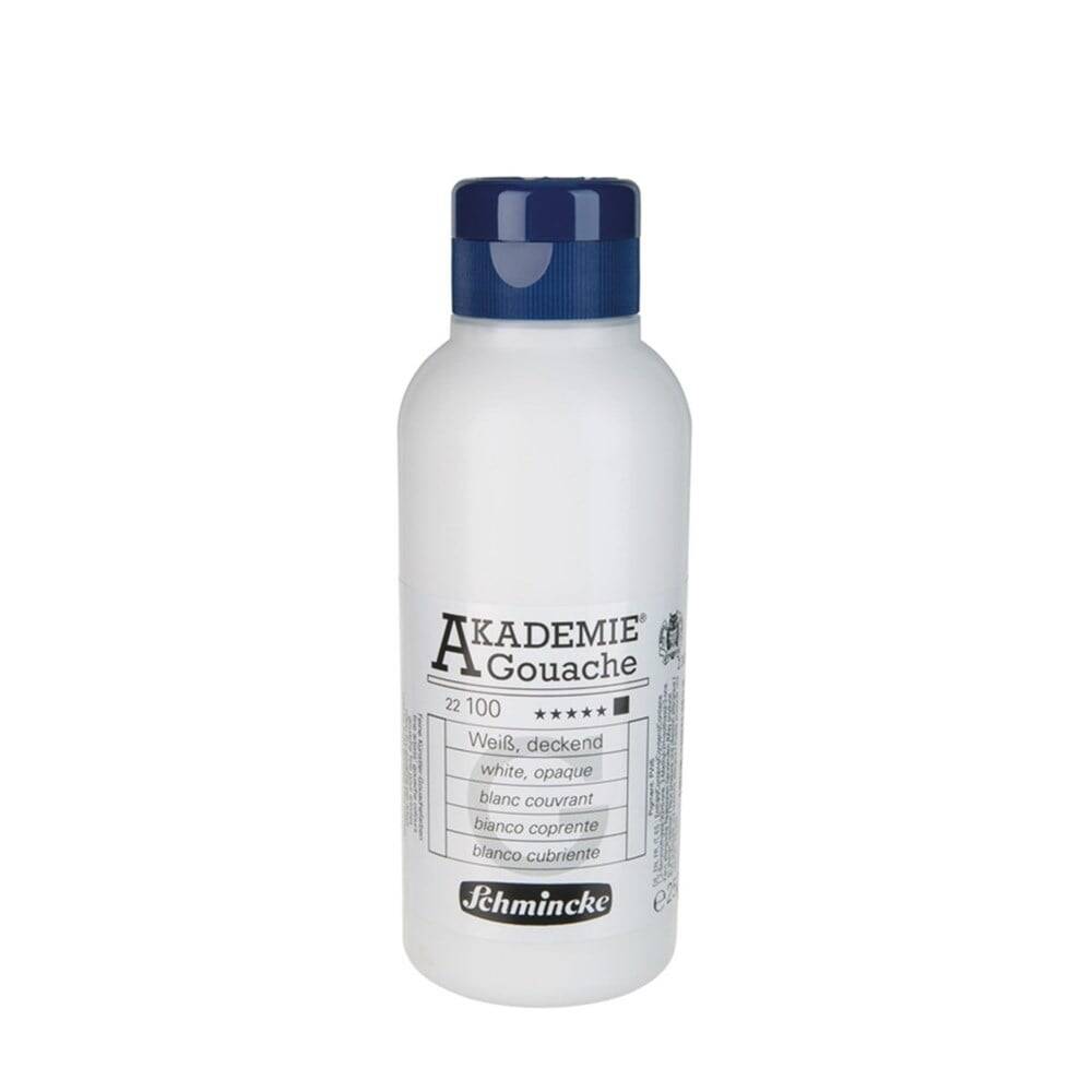 Schmincke Akademie Gouache 250 ml 100 White Opaque
