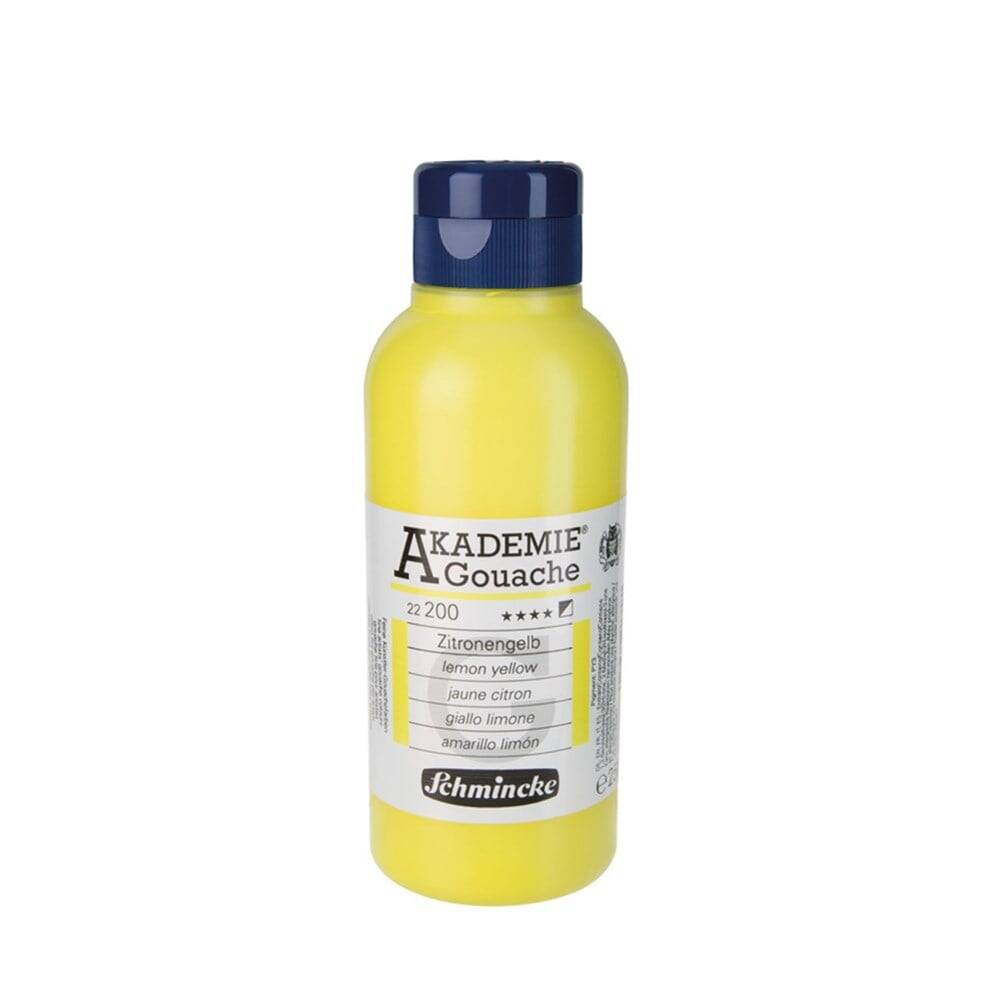 Schmincke Akademie Guaj Boya 250 ml 200 Lemon Yellow