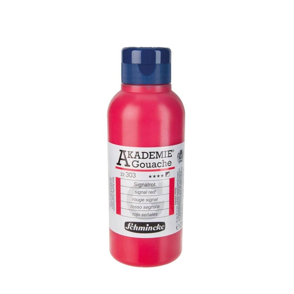 Schmincke Akademie Gouache 250 ml 303 Signal Red