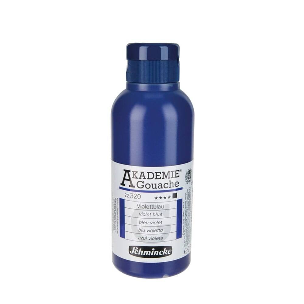 Schmincke Akademie Guaj Boya 250 ml 320 Violet Blue