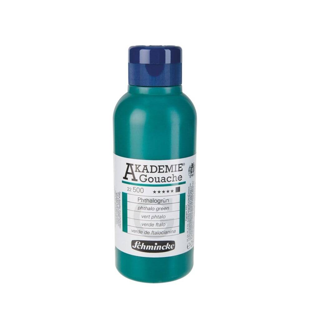 Schmincke Akademie Guaj Boya 250 ml 500 Phthalo Green