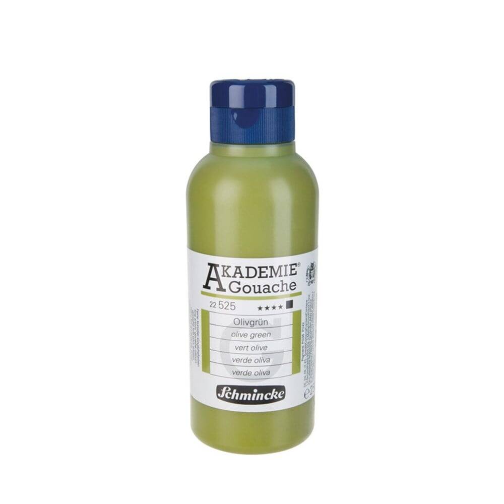 Schmincke Akademie Guaj Boya 250 ml 525 Olive Green