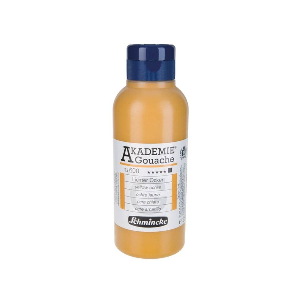 Schmincke Akademie Gouache 250 ml 600 Yellow Ocher