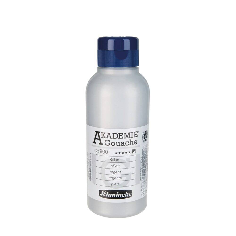 Schmincke Akademie Gouache 250 ml 800 Silver