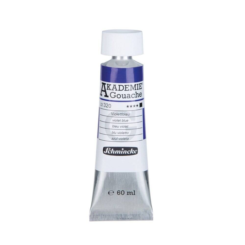 Schmincke Akademie Guaj Boya 60 ml 320 Violet Blue