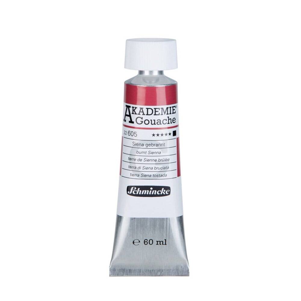 Schmincke Akademie Gouache 60 ml 605 Burnt Sienna