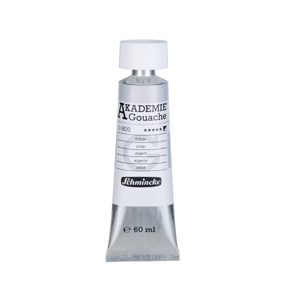 Schmincke Akademie Gouache 60 ml 800 Silver