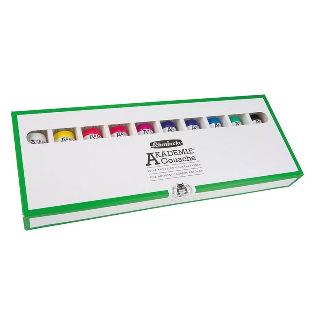 Schmincke Akademie Gouache Paint Set 10x60ml