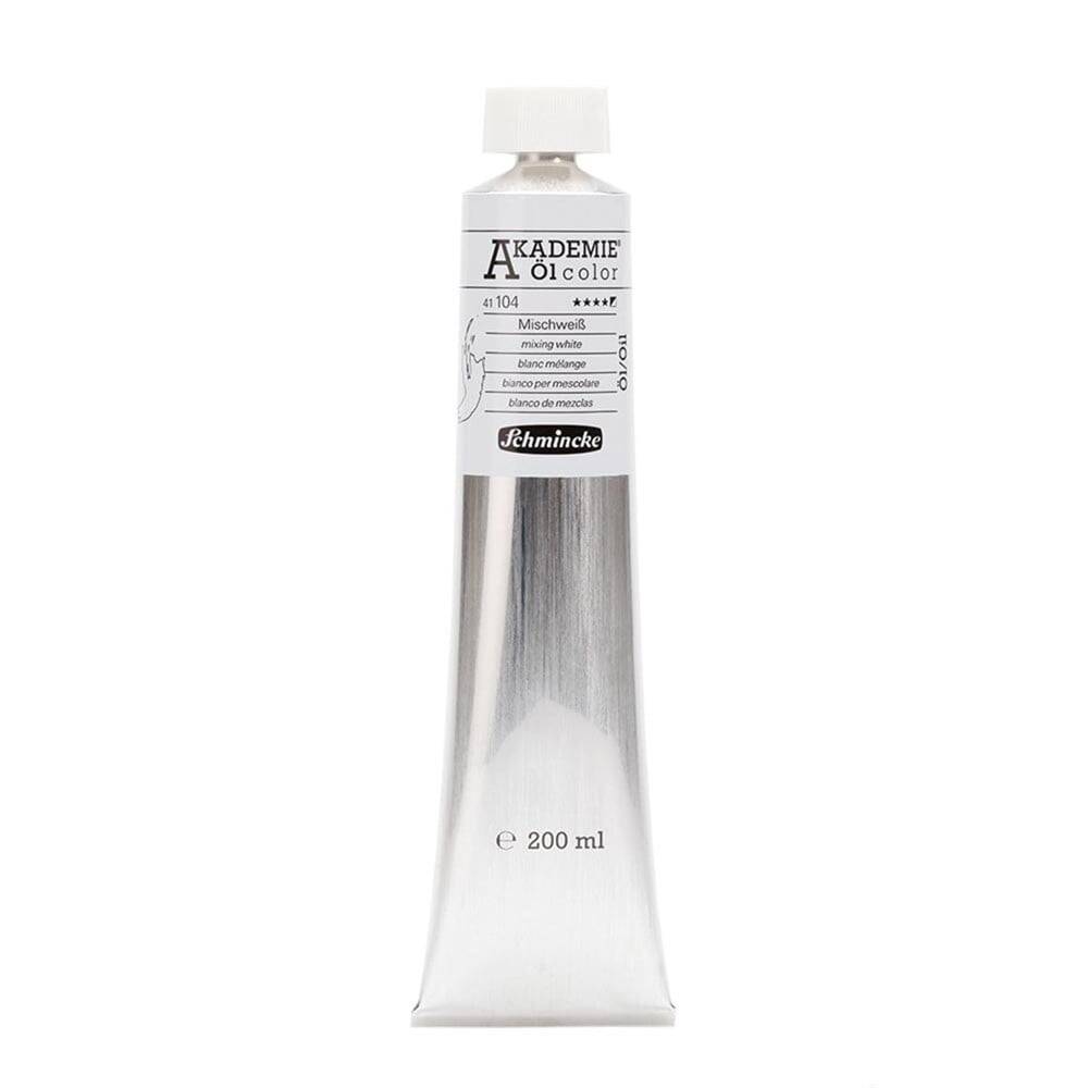 Schmincke Akademie Öl Color Yağlı Boya 200 ml 104 Mixing White Seri 1