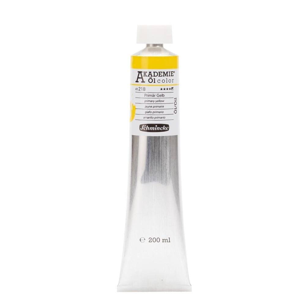 Schmincke Akademie Öl Color Yağlı Boya 200 ml 218 Primary Yellow Seri 1