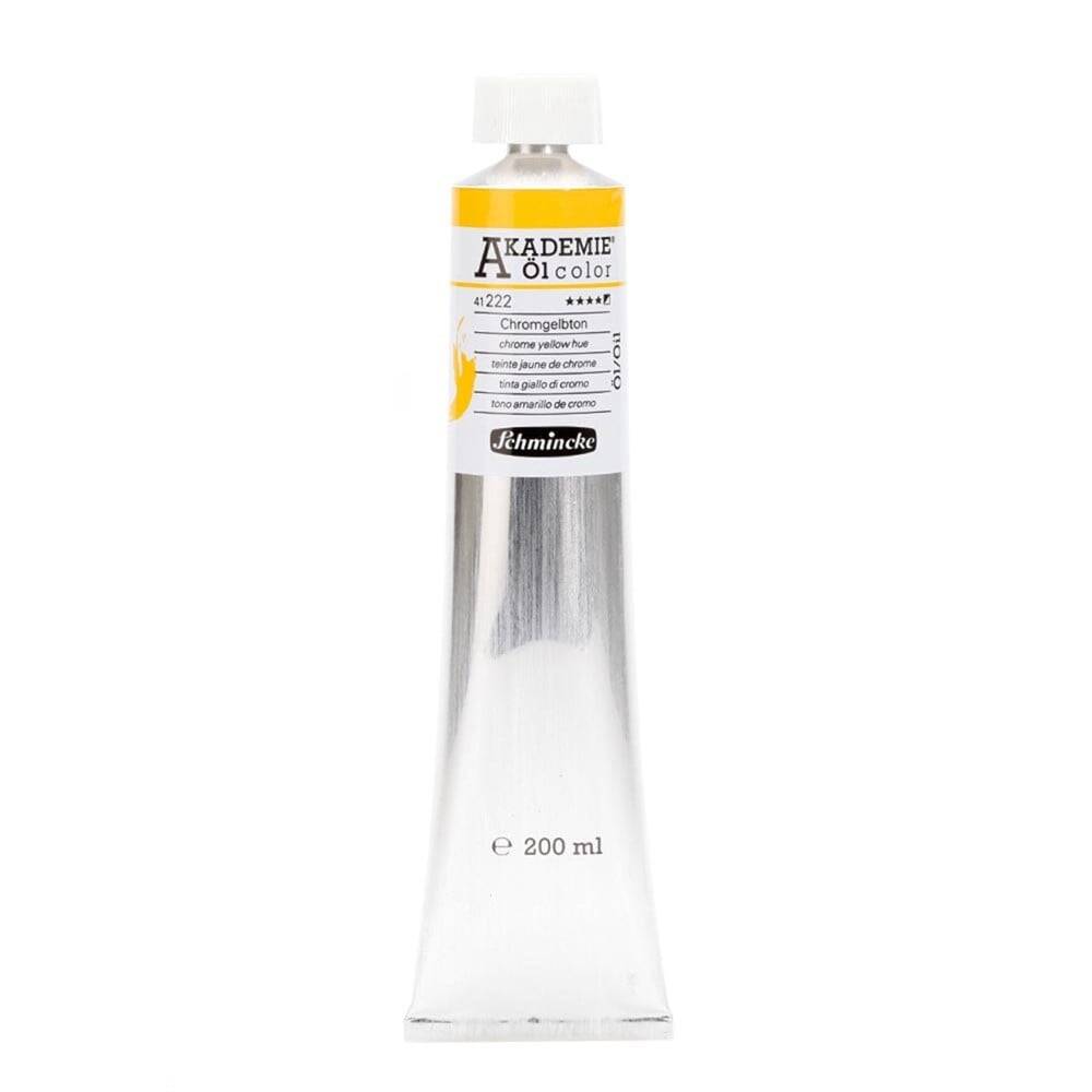 Schmincke Akademie Öl Color Yağlı Boya 200 ml 222 Chrome Yellow Hue Seri 1