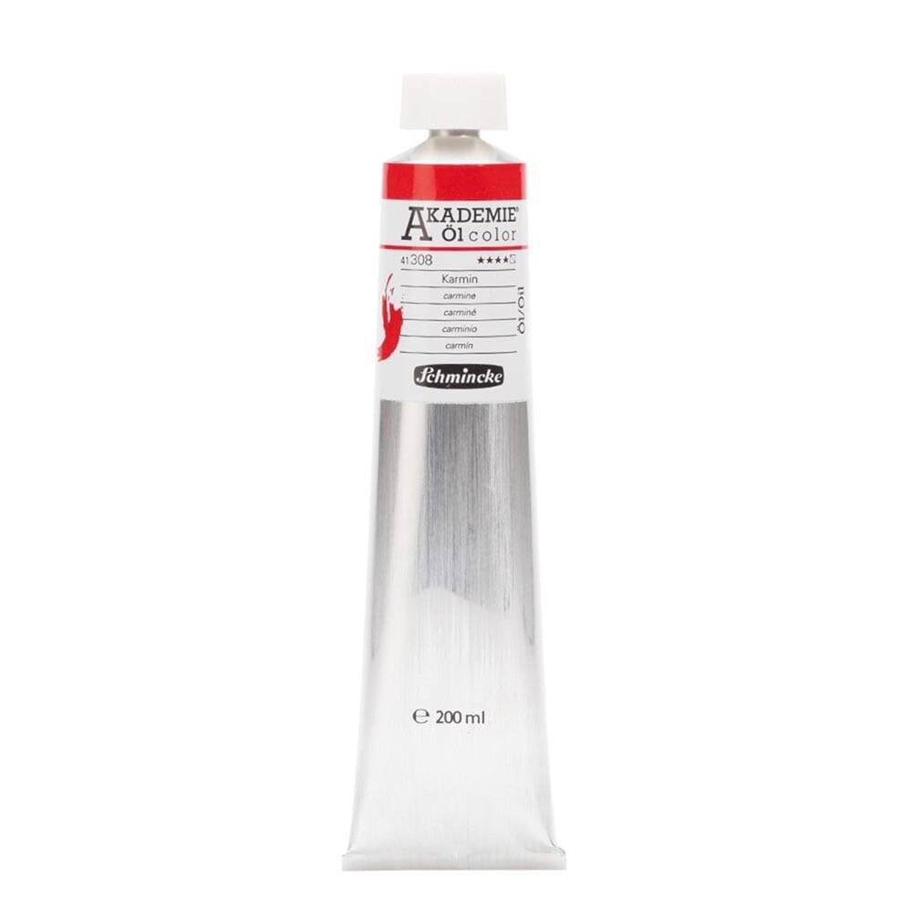 Schmincke Akademie Öl Color Yağlı Boya 200 ml 308 Carmine Seri 1