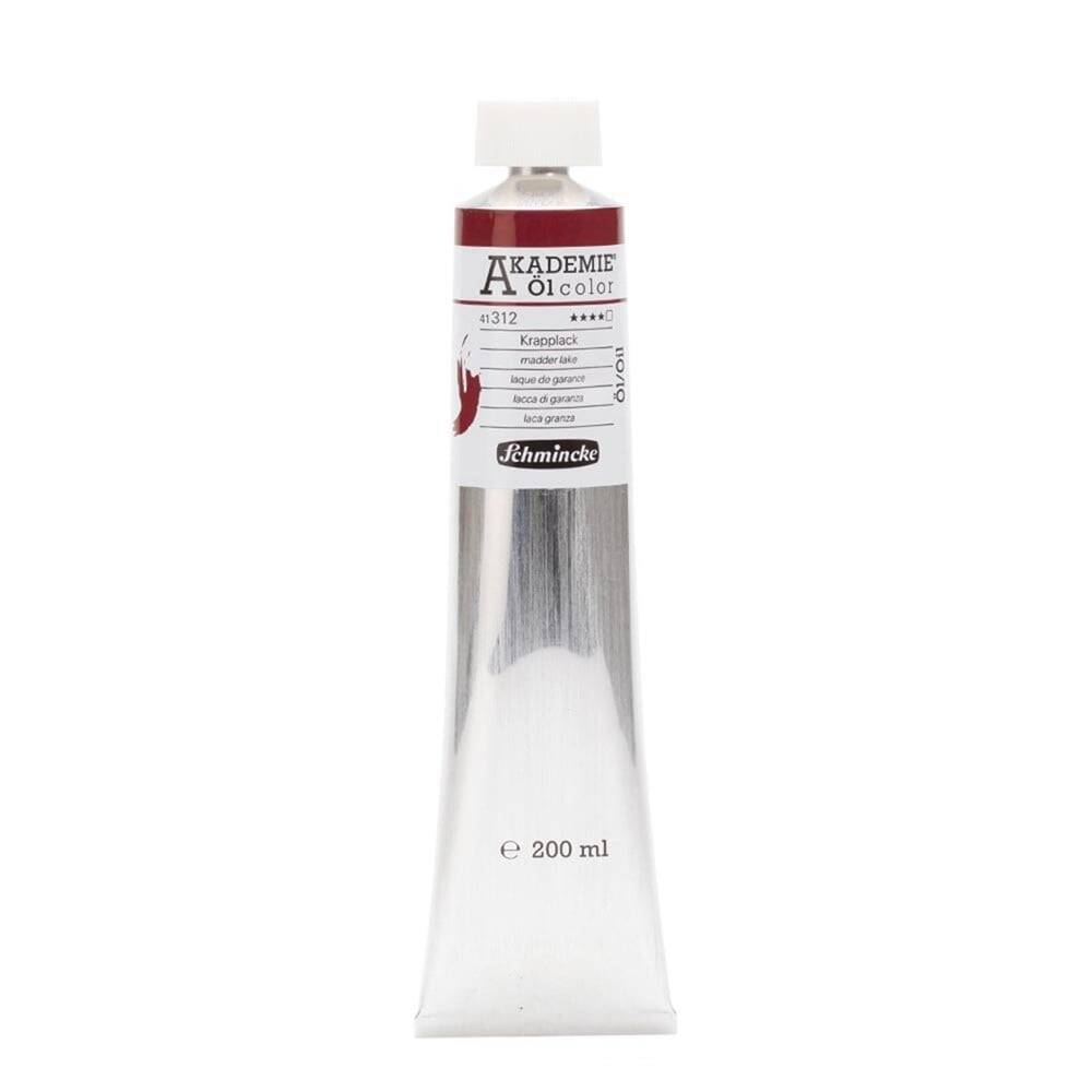 Schmincke Akademie Öl Color Yağlı Boya 200 ml 312 Madder Lake Seri 1
