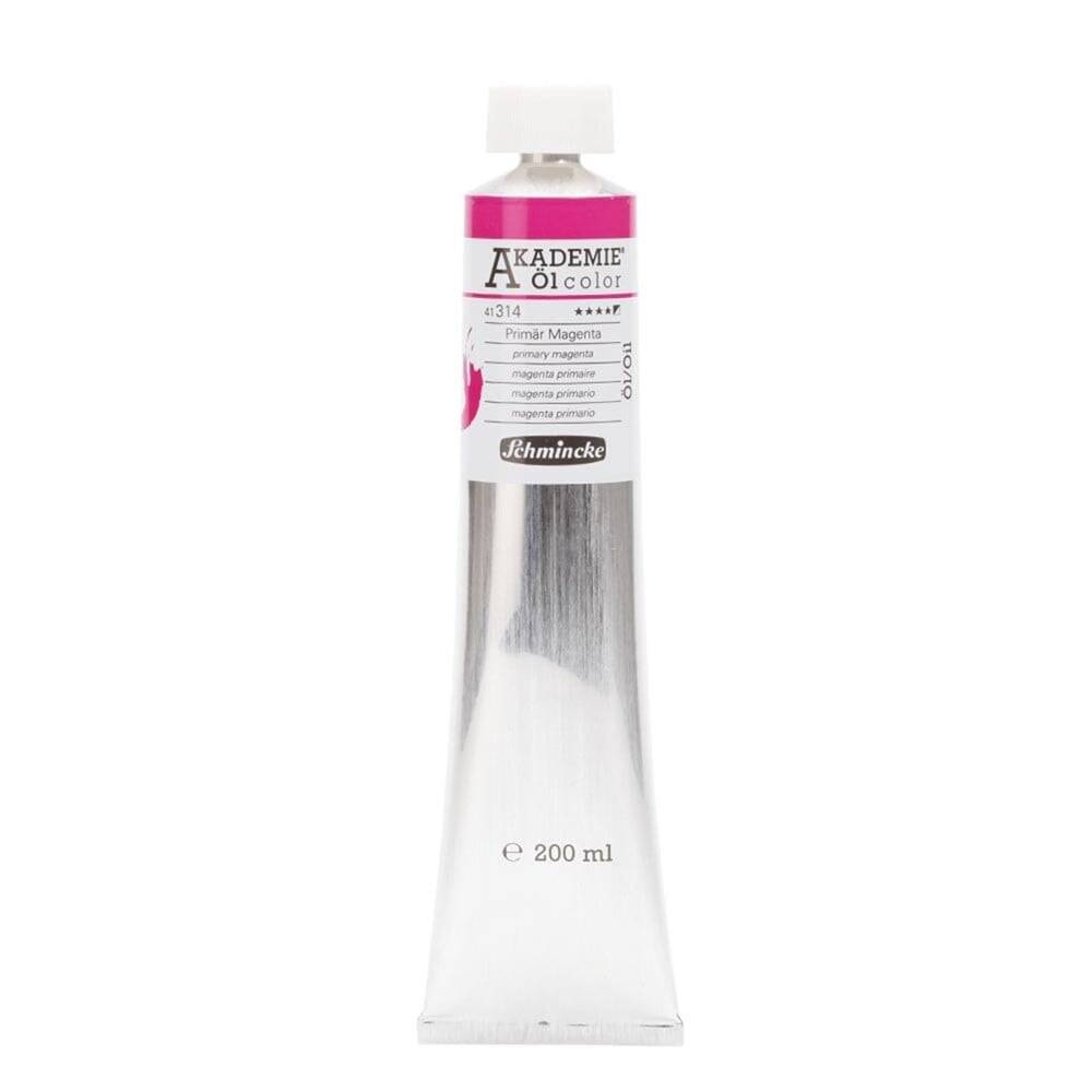 Schmincke Akademie Öl Color Yağlı Boya 200 ml 314 Primary Magenta Seri 1