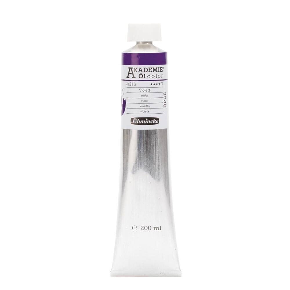 Schmincke Akademie Öl Color Yağlı Boya 200 ml 316 Violet Seri 1
