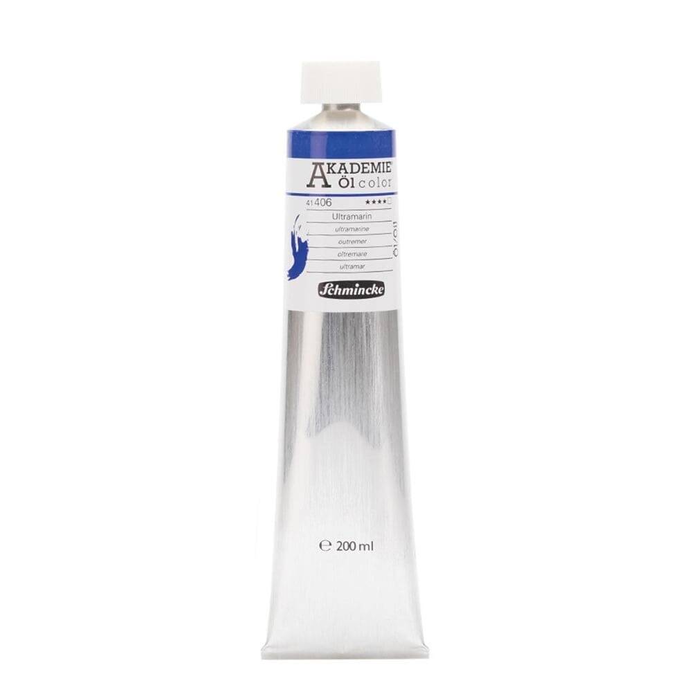 Schmincke Akademie Öl Color Yağlı Boya 200 ml 406 Ultramarine Seri 1