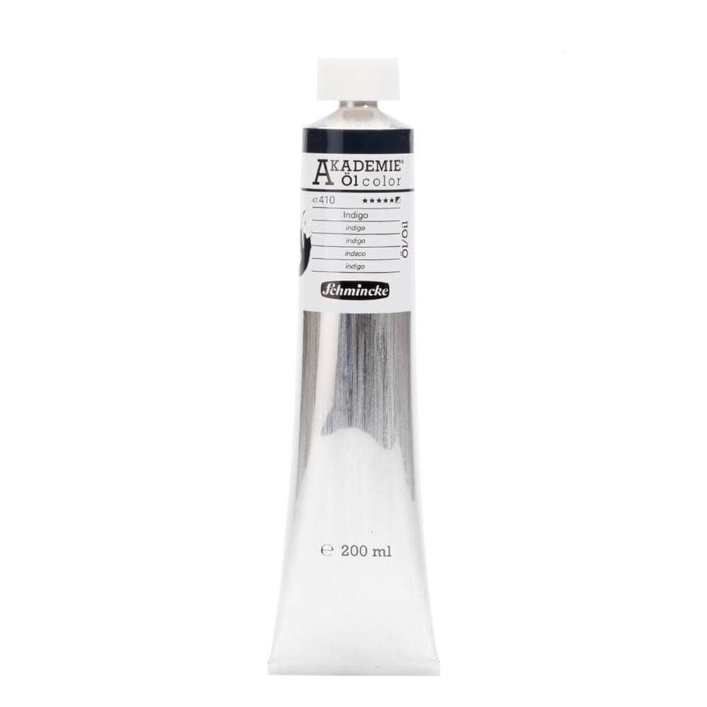 Schmincke Akademie Öl Color Yağlı Boya 200 ml 410 Indigo Seri 1