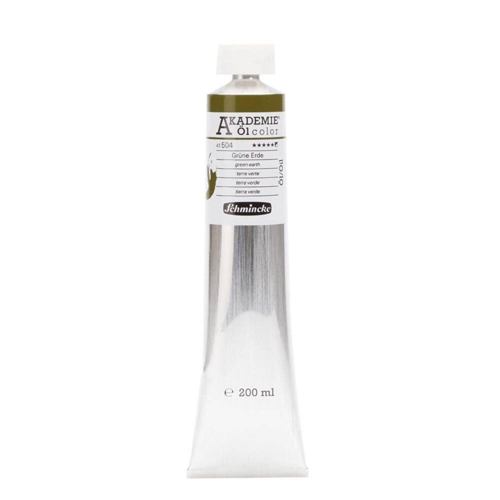 Schmincke Akademie Öl Color Yağlı Boya 200 ml 504 Green Earth Seri 1