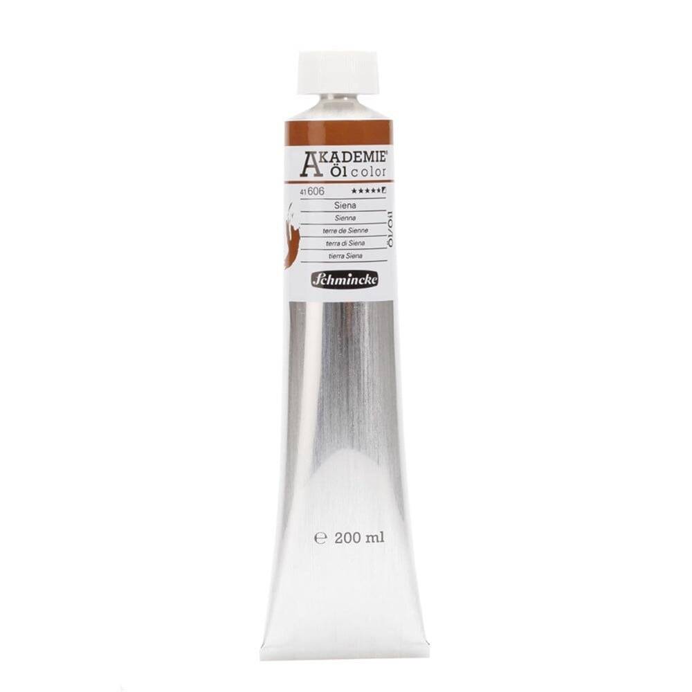 Schmincke Akademie Öl Color Yağlı Boya 200 ml 606 Sienna Seri 1