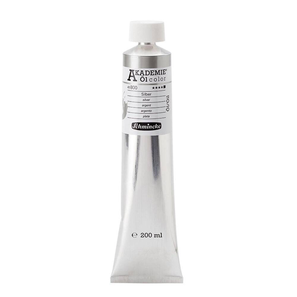 Schmincke Akademie Öl Color Yağlı Boya 200 ml 800 Silver Seri 2