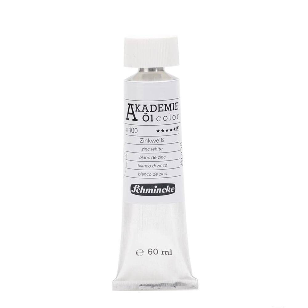 Schmincke Akademie Öl Color Yağlı Boya 60 ml 100 Zinc White Seri 1