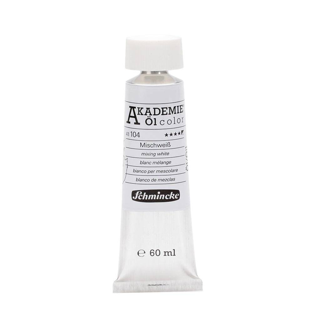 Schmincke Akademie Öl Color Yağlı Boya 60 ml 104 Mixing White Seri 1