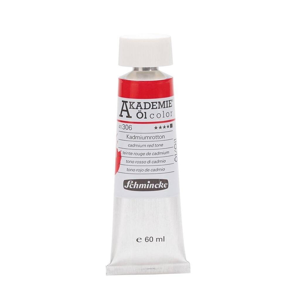 Schmincke Akademie Öl Color Yağlı Boya 60 ml 306 Cadmium Red Hue Seri 1