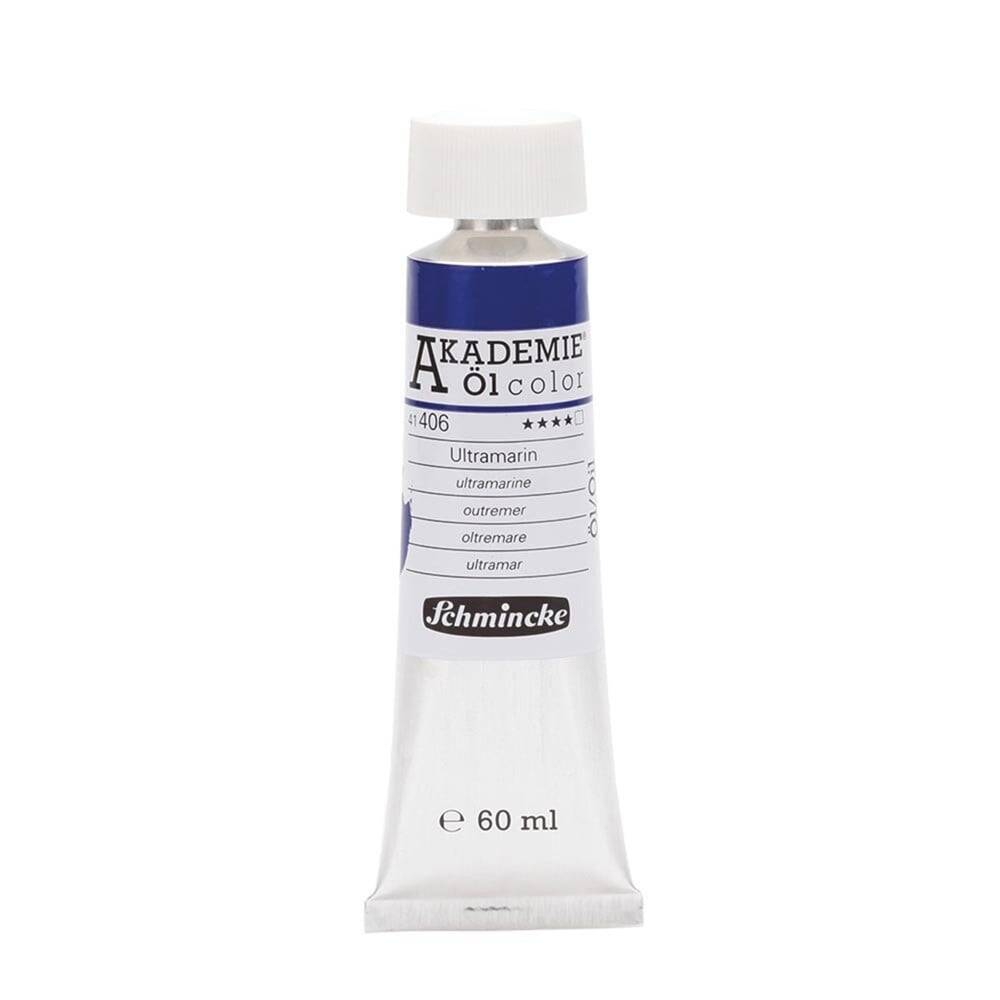 Schmincke Akademie Öl Color Yağlı Boya 60 ml 406 Ultramarine Seri 1