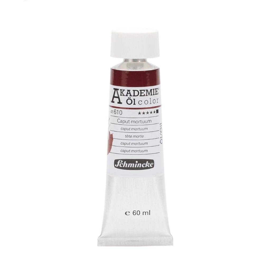 Schmincke Akademie Öl Color Yağlı Boya 60 ml 610 Caput Mortuum Seri 1