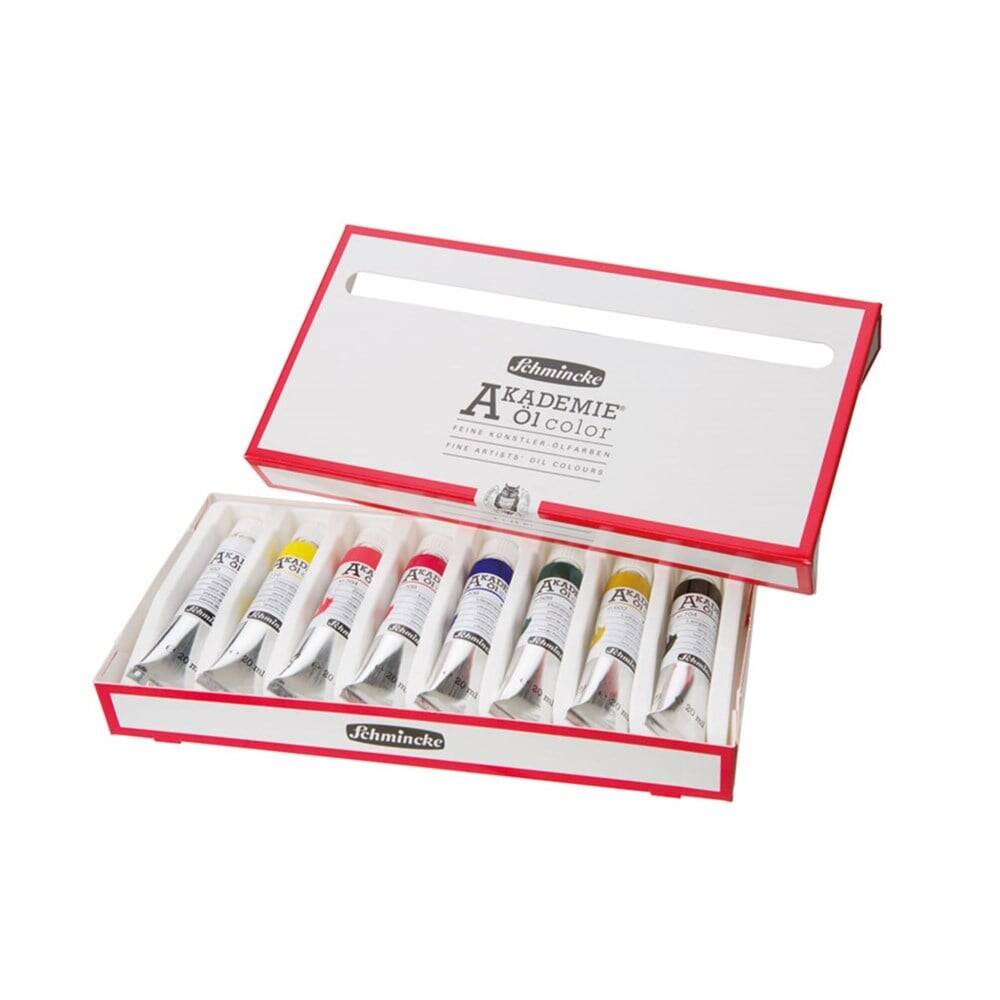 Schmincke Akademie Oil Paint Set 8x20 ml