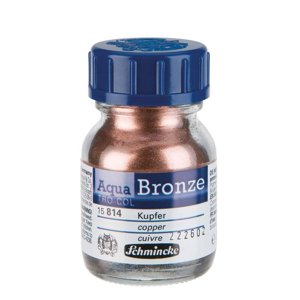 Schmincke Aqua Bronze Watercolor Gilding Pigment 20 ml 814 Copper